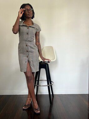 Vivienne Westwood Red Label button down pencil dress